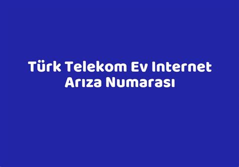 Bolu türk telekom arıza